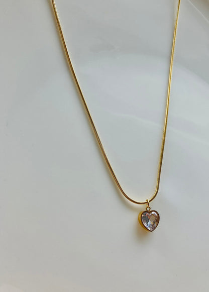 Crystal Heart Necklace