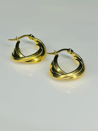 Triple Hoop Earrings