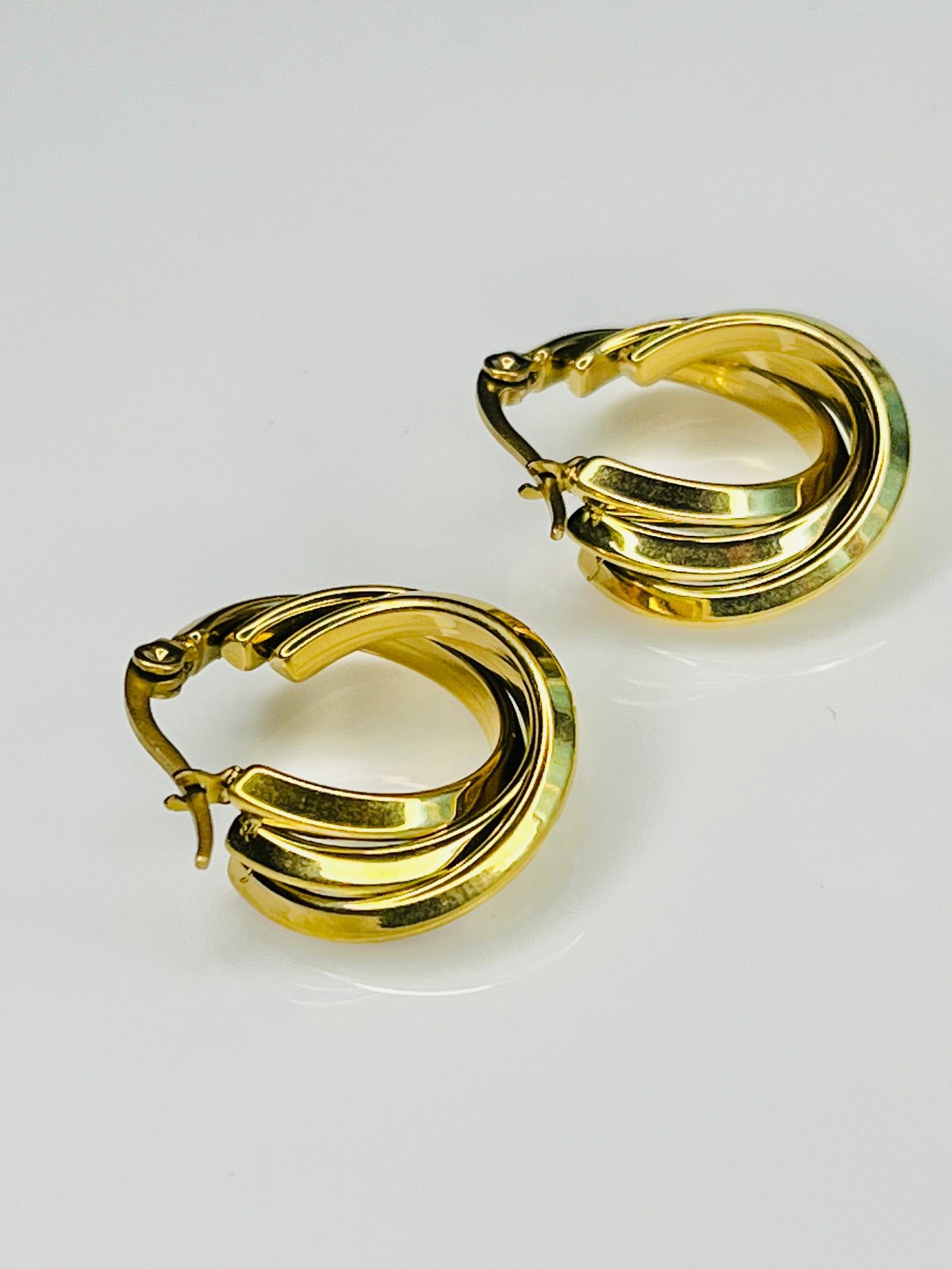 Triple Hoop Earrings